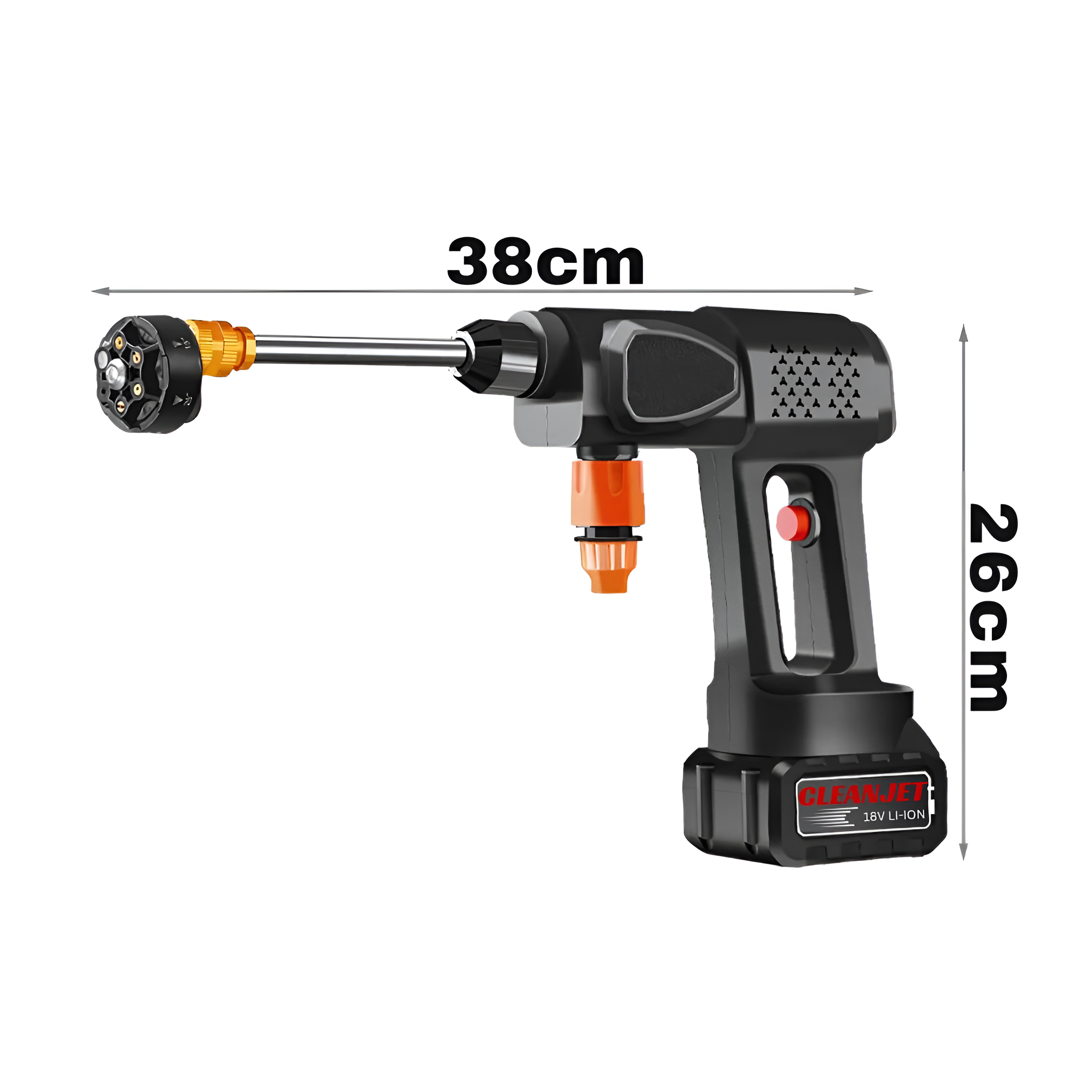 CleanJet™ | Trådlös Högtryckstvätt