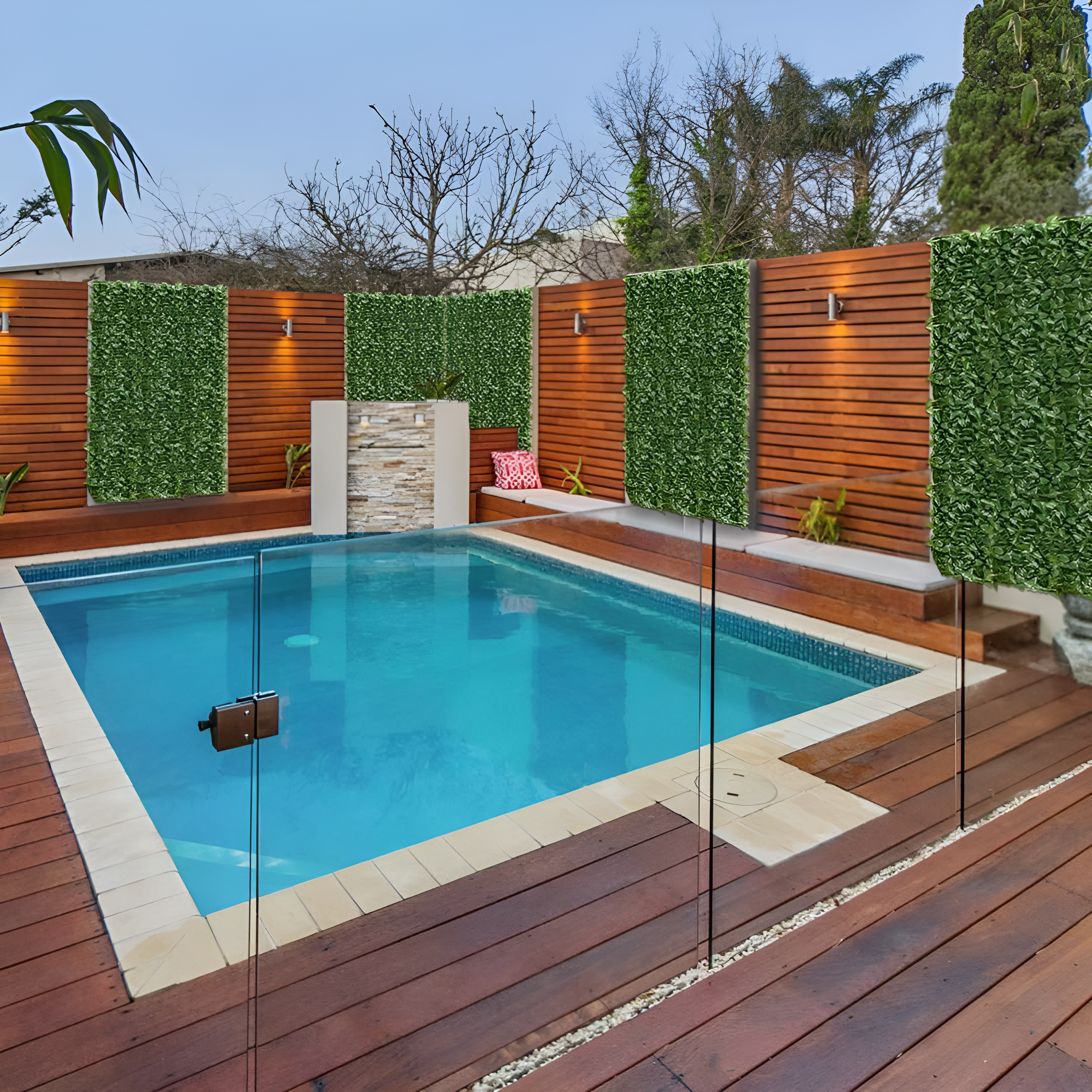 LushPanel™ | Staketpaneler av Konstgjorda Blad