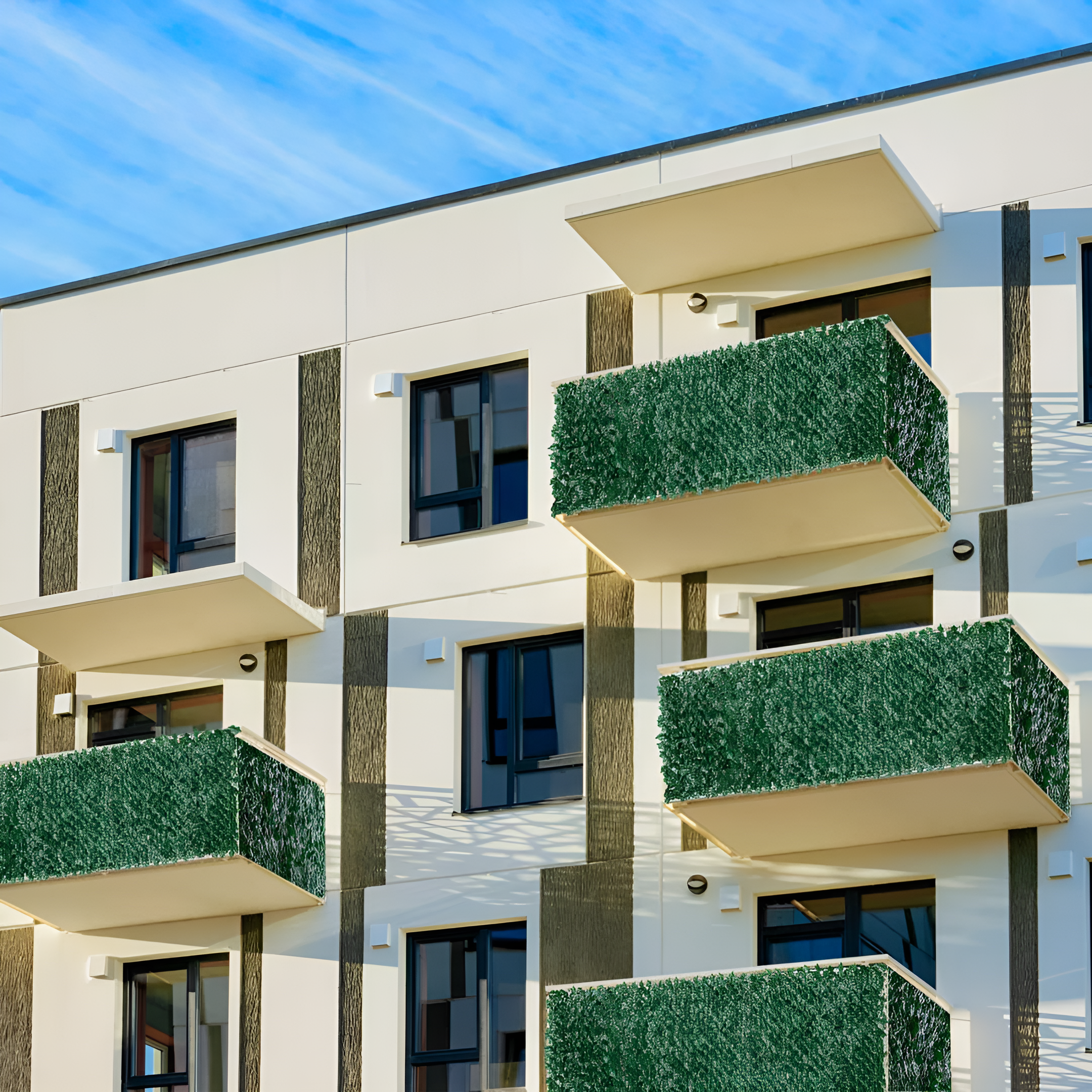 LushPanel™ | Staketpaneler av Konstgjorda Blad