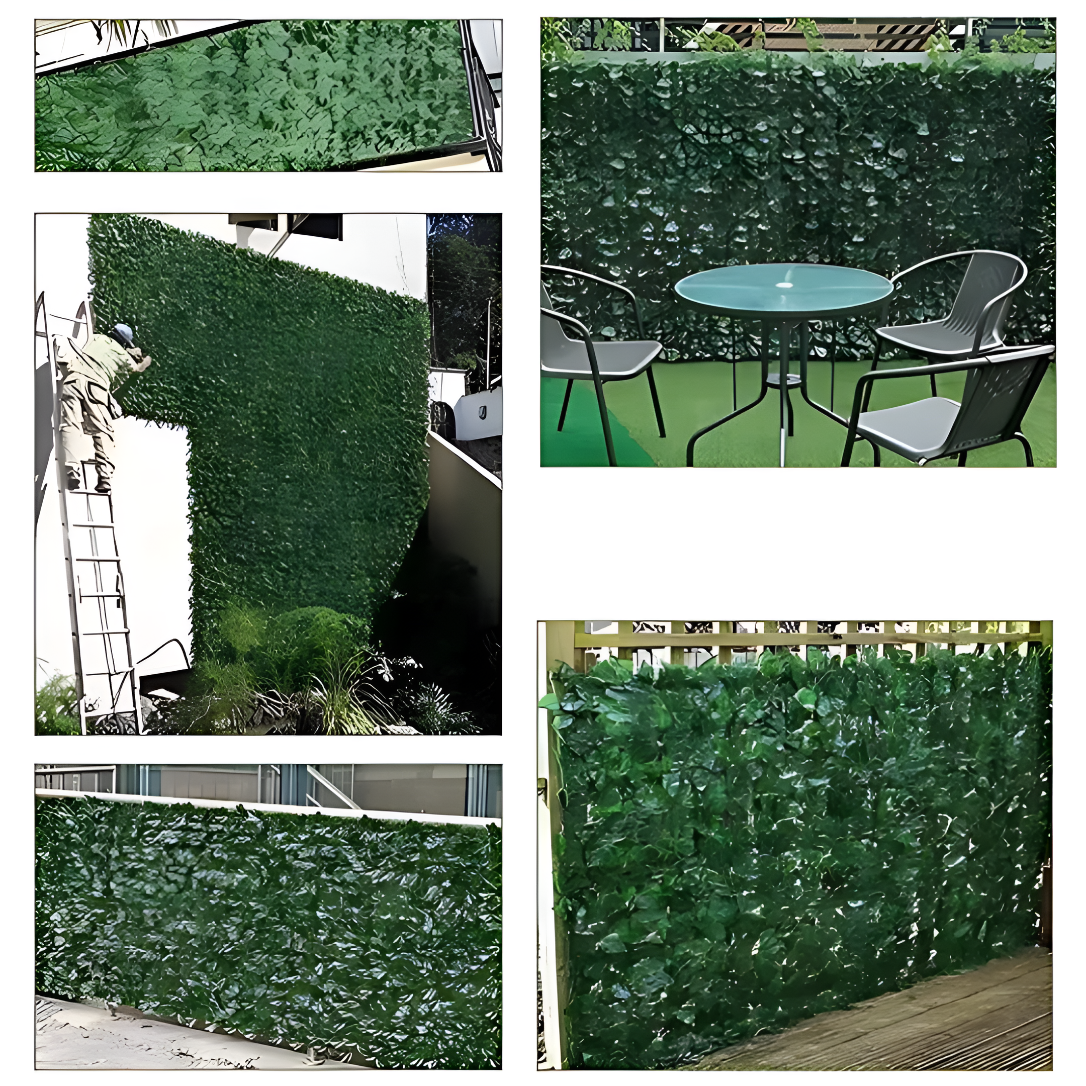 LushPanel™ | Staketpaneler av Konstgjorda Blad