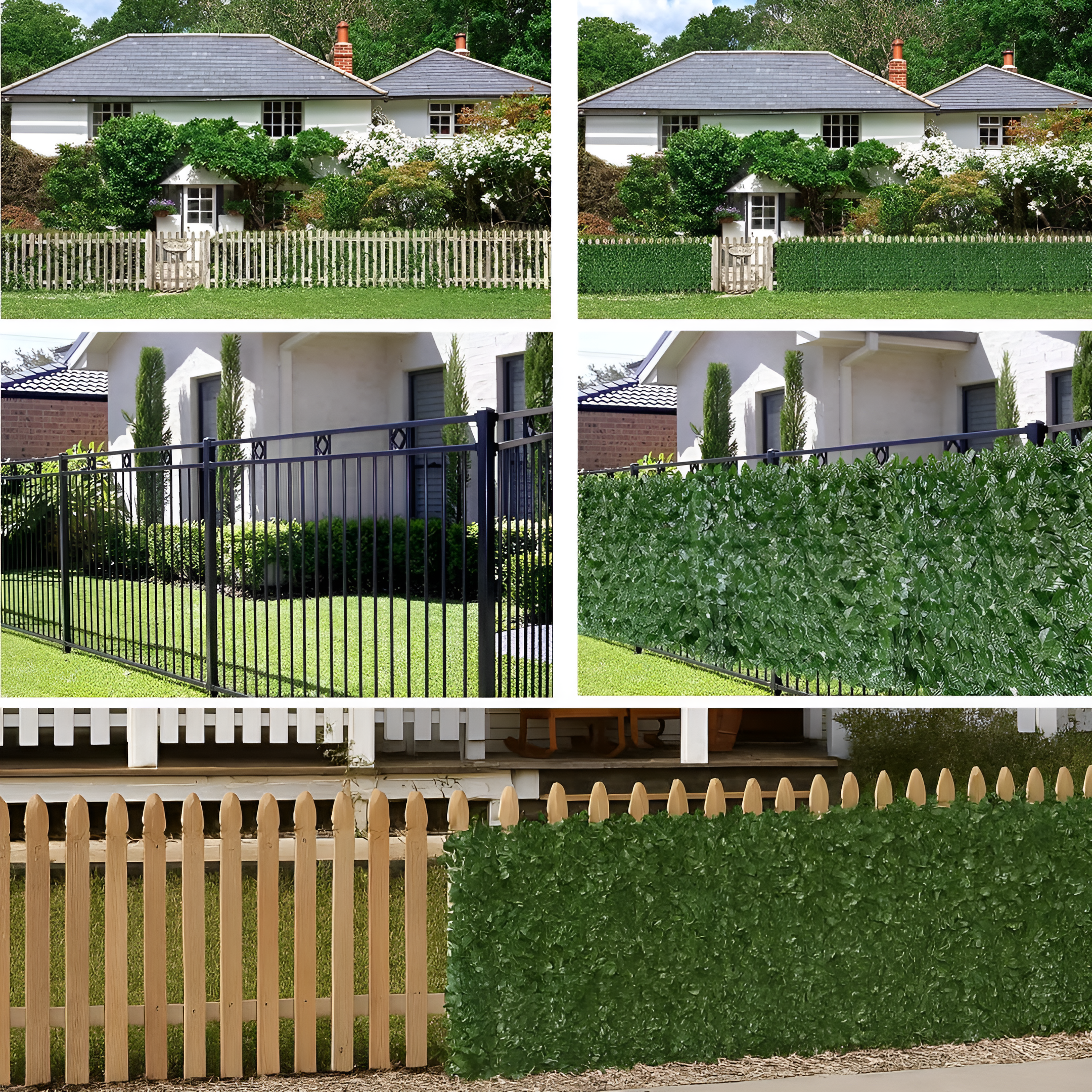 LushPanel™ | Staketpaneler av Konstgjorda Blad