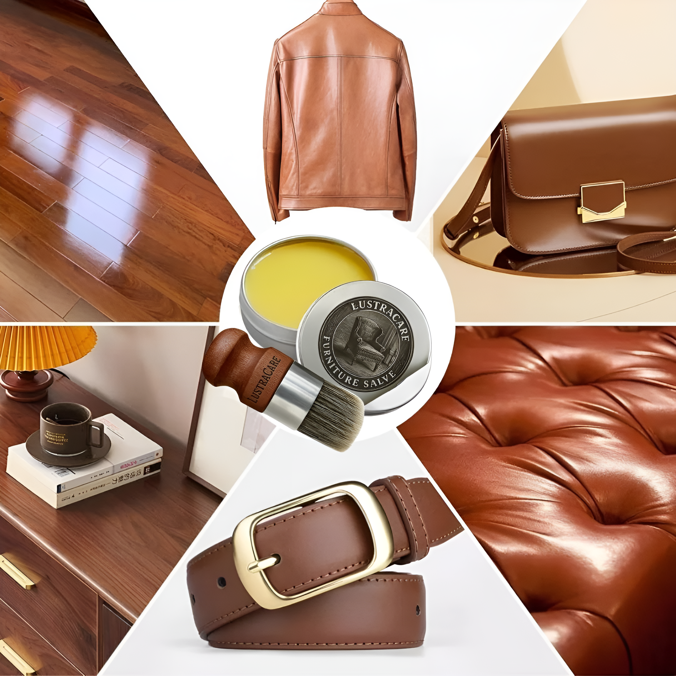 LustraCare™ | Läder och Trärestaureringskräm 1+1 GRATIS