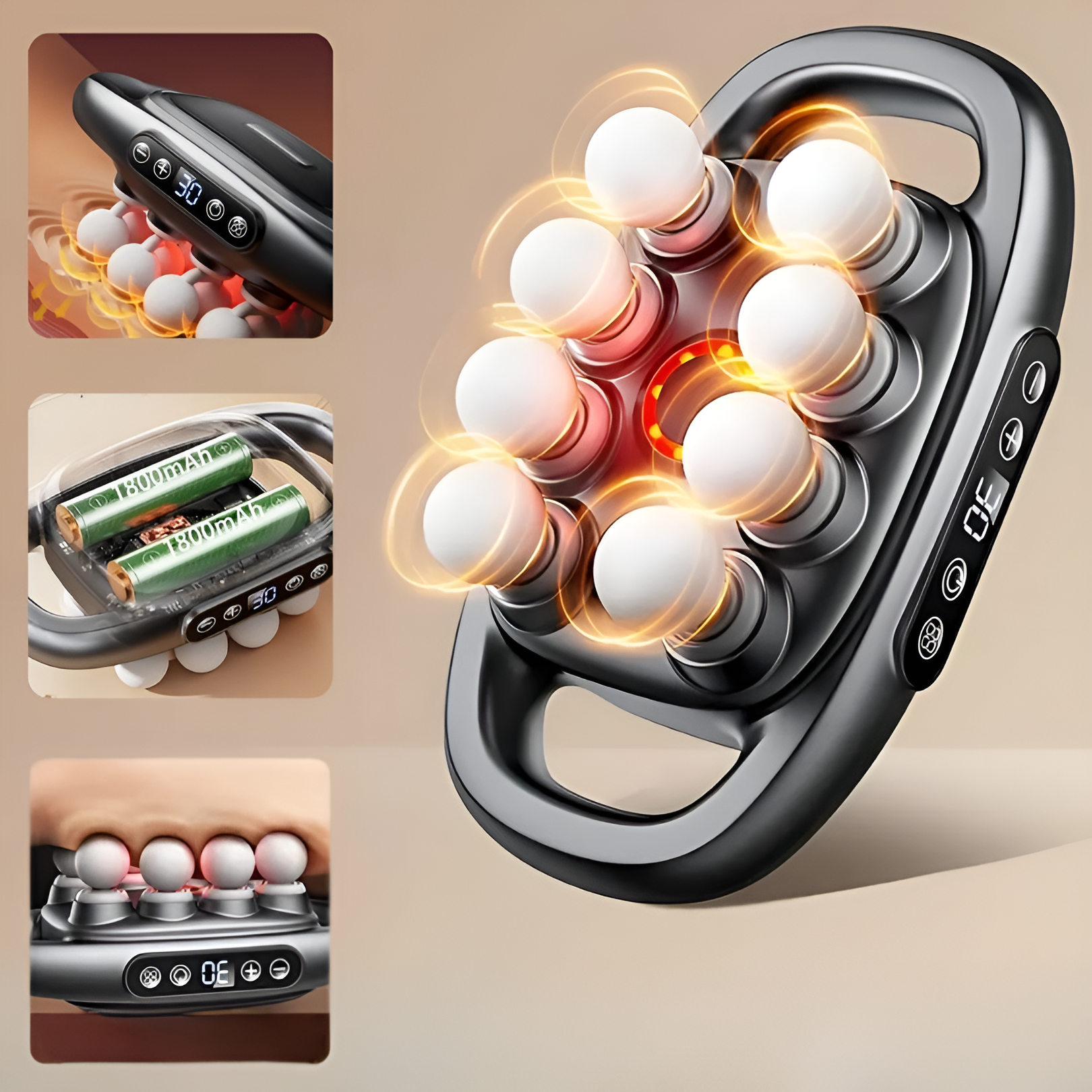 MotionEase™ | Högfrekvent Kroppsmassageapparat