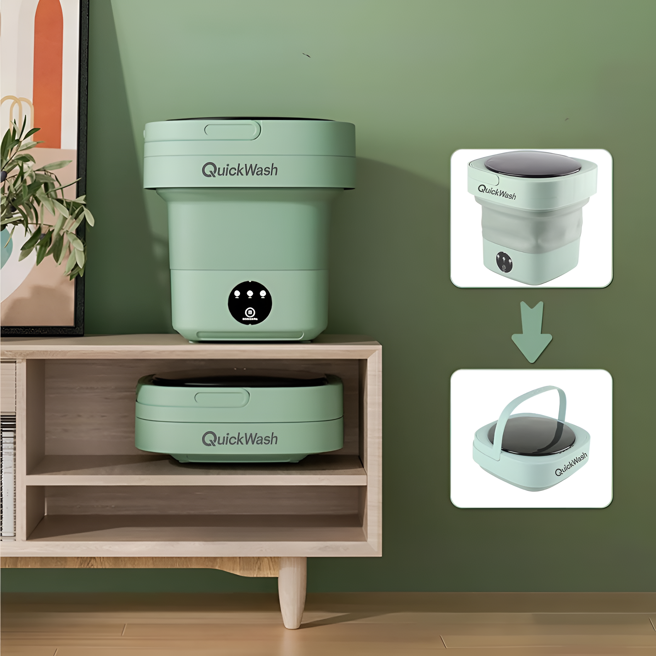 QuickWash™  | Fällbar Tvättmaskin