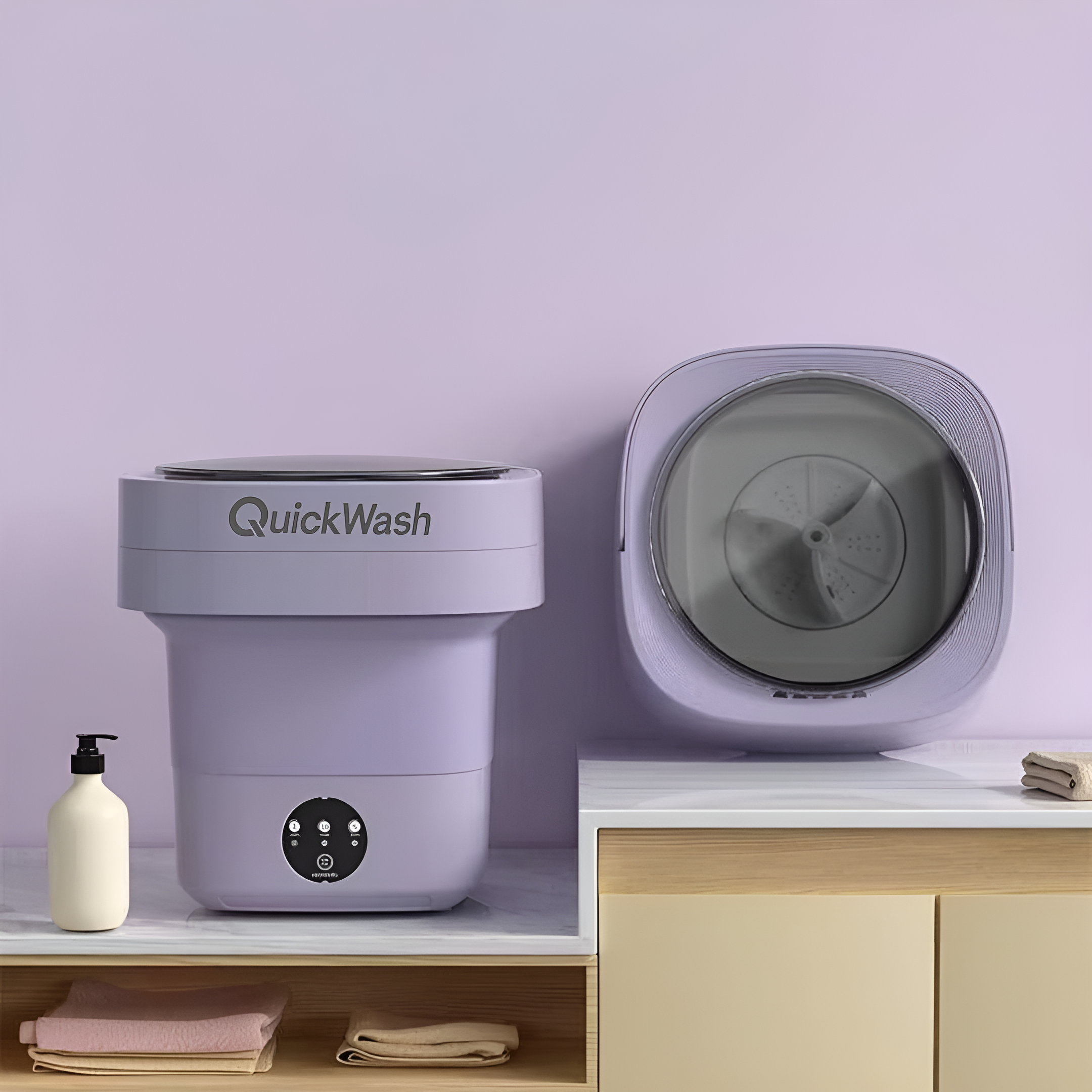QuickWash™  | Fällbar Tvättmaskin
