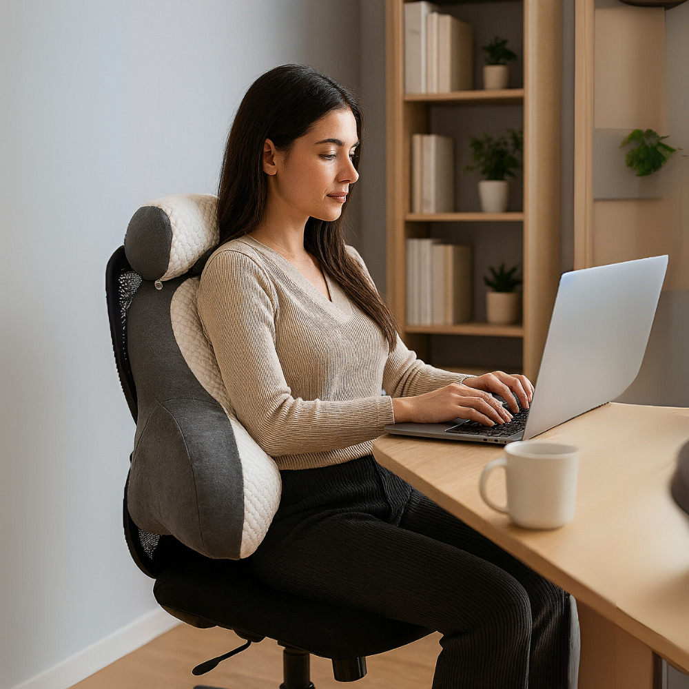 ComfyNest™ | Bekväm stor ryggstödskudde