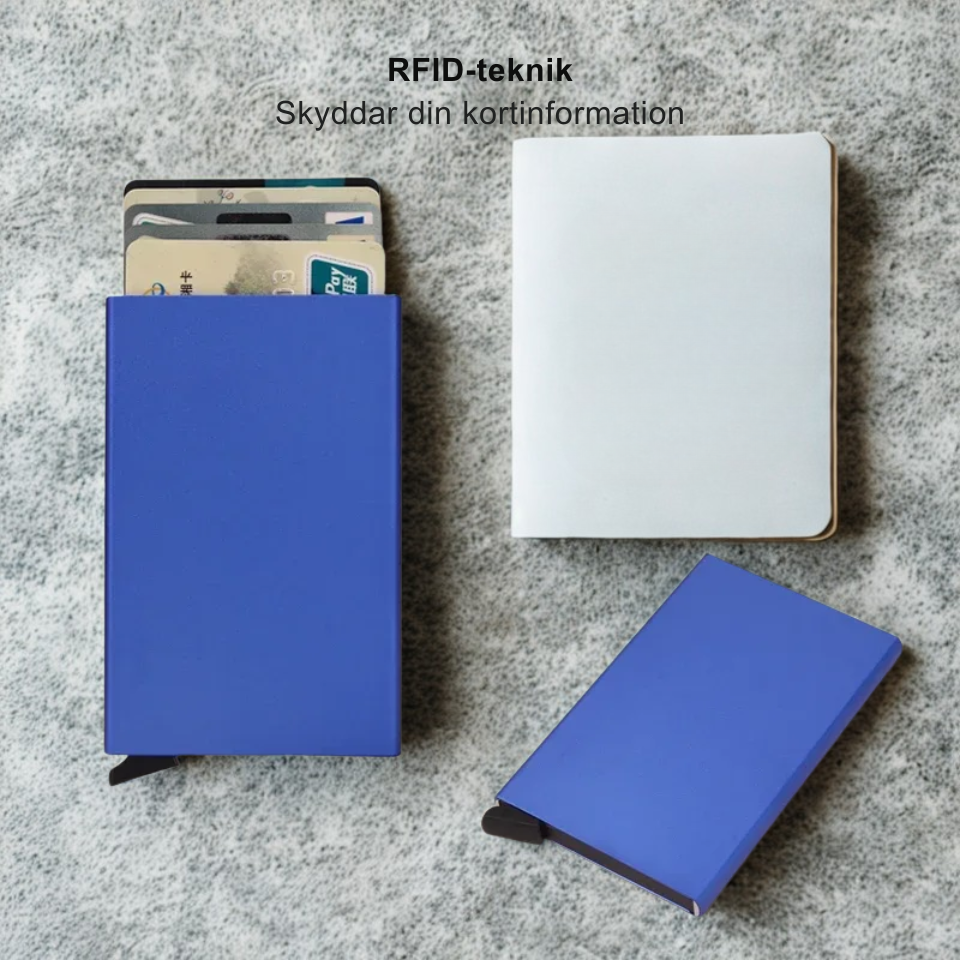 CardGuard™ Minimalistisk RFID-korthållarplånbok